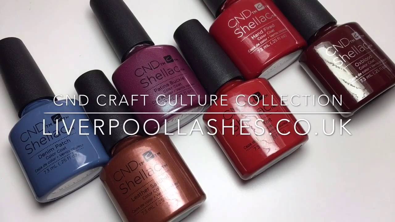 Cnd Shellac Color Chart 2016