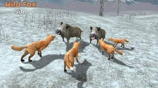 Wild Fox Sim 3D Android Gameplay HD screenshot 4
