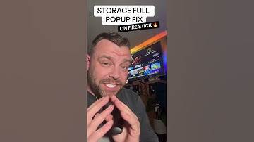 Fix storage full on amazon fire stick #amazonfirestick