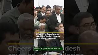 Cheers In Bangladesh Court As Former Pm Hasina Sentenced To Death Aj