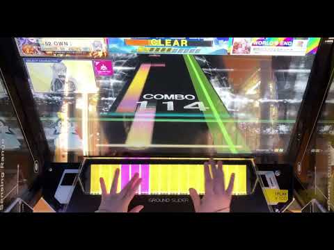 【CHUNITHM】創世のコンツェルティーナ WE 蔵 初見 手元 譜面確認