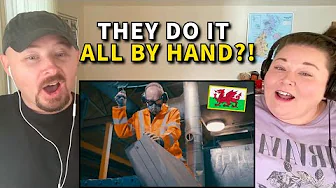 Americans React: The LEGENDARY Welsh Slate Splitters of Penrhyn!