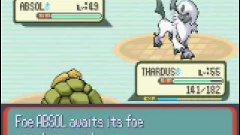 Pokemon Ruby - Elite 4 Sidney