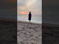 Oru valiya sunrise 🌅 paathachu🤩#shorts #trending #reels #shortsfeed #minivlog #beach #sunrise