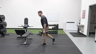 Staggered Dumbbell RDL