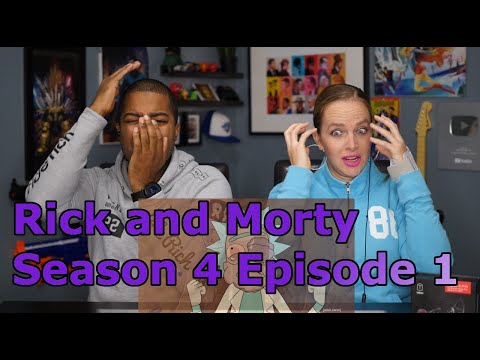 Rick and Morty Season 4 Episode 1 "Edge of Tomorty: Rick Die Rickpeat" (Jane and JV's REACTION 🔥)