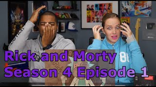 Rick and Morty Season 4 Episode 1 'Edge of Tomorty: Rick Die Rickpeat' (Jane and JV's REACTION 🔥)