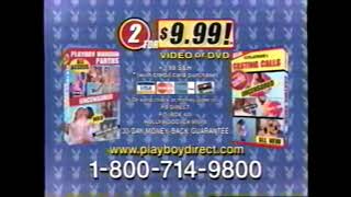 Playboy Mansion Parties Videos TV Ad - Fall 2001