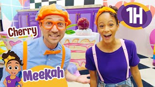 Blippi and Meekah Visit the World of Illusions!! | 1 HOUR OF MEEKAH! | Educational Videos for Kids