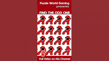 Odd one out alphabet lore | Spot the odd alphabet lore quiz | Alphabet lore games