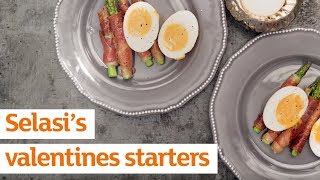 Selasi's parma ham-wrapped asparagus with soft-boiled duck eggs | Recipe | Sainsbury's screenshot 4