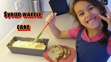Stroopwafel cake bakken | Easy Syrup Waffle Cake