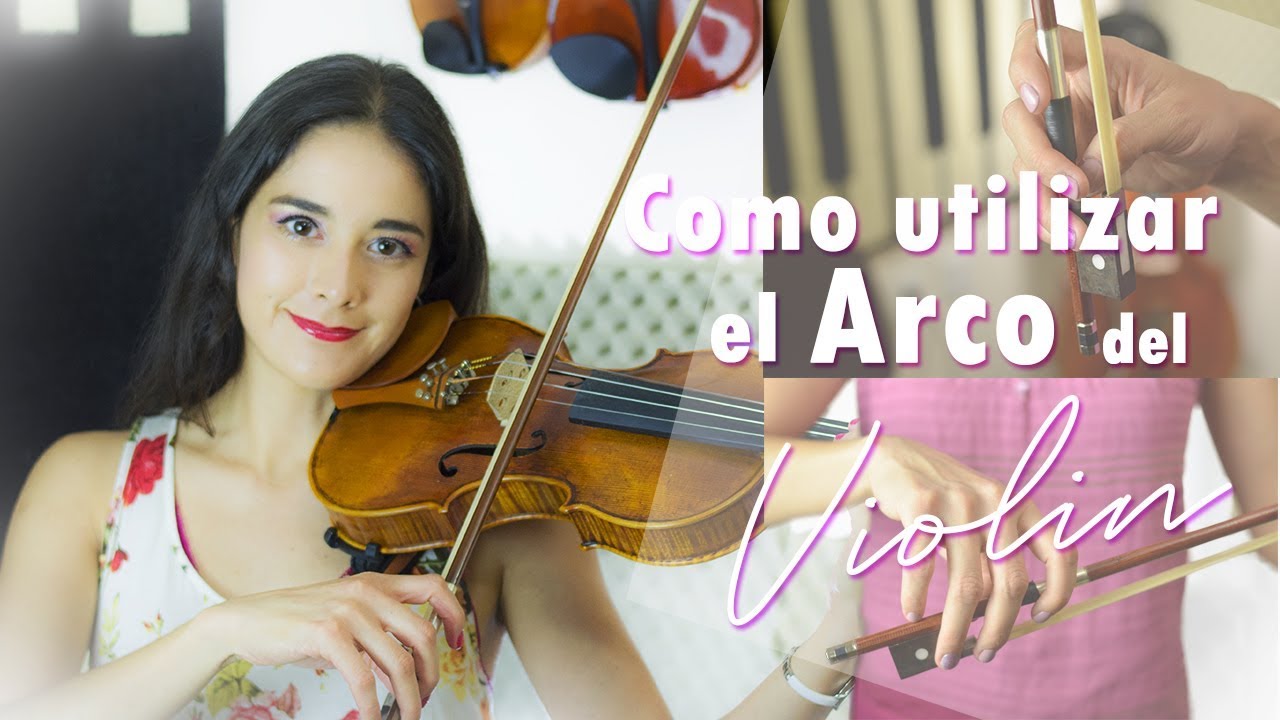 Como Utilizar El Arco Del Violín - YouTube