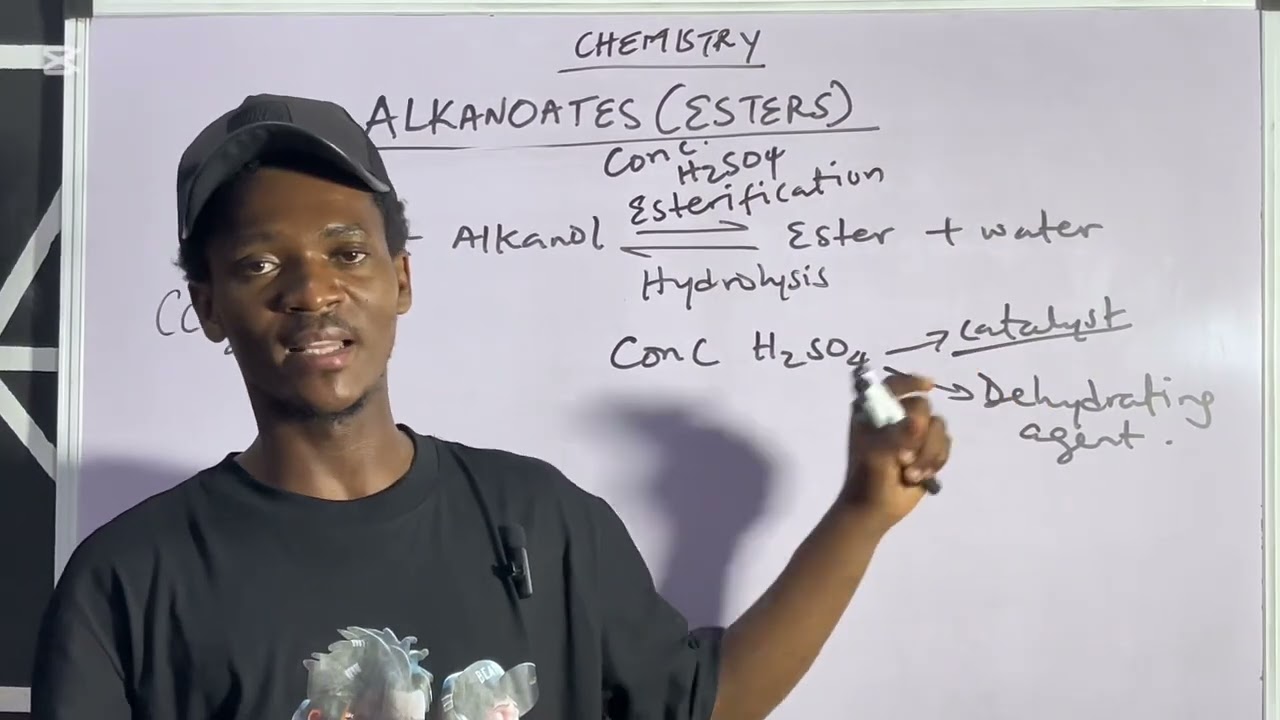 JAMB EXPO TIPS On ALKANOATES(ESTERS) 