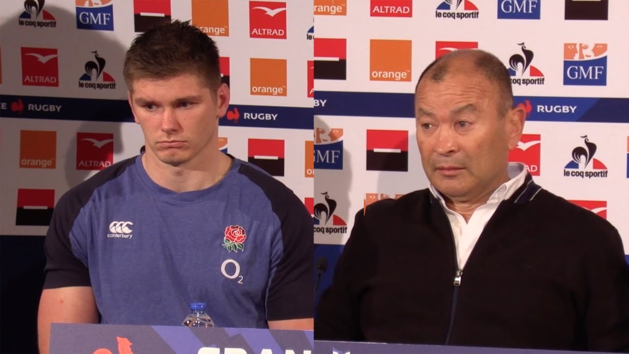 Owen Farrell Eddie Jones Six Nations Press Conference Rugby News Rugbypass Youtube