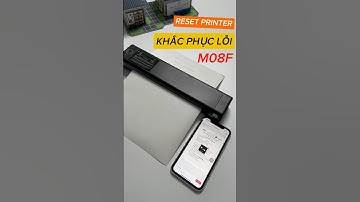 Cách Reset, khắc phục lỗi máy in nhiệt M08F nhanh chóng #aimo #m08f #hĩnhawm #printer #mayindidong
