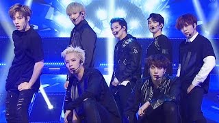 'POWERFUL' GOT7 (New Seven) - Hard Carry (Hard Carry) @ Popular Inkigayo 20161009