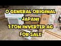O General 1 ton inverter AC for Sale | Model ASWG12LMCB | Original Japani inverter AC