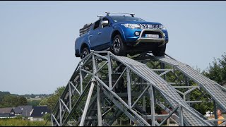 Mitsubishi L200 von Kevin auf dem mobilen OffroadParcour