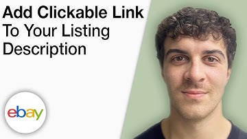 How To Add a Clickable Link to Your eBay Listing Description [2025 Full Guide]