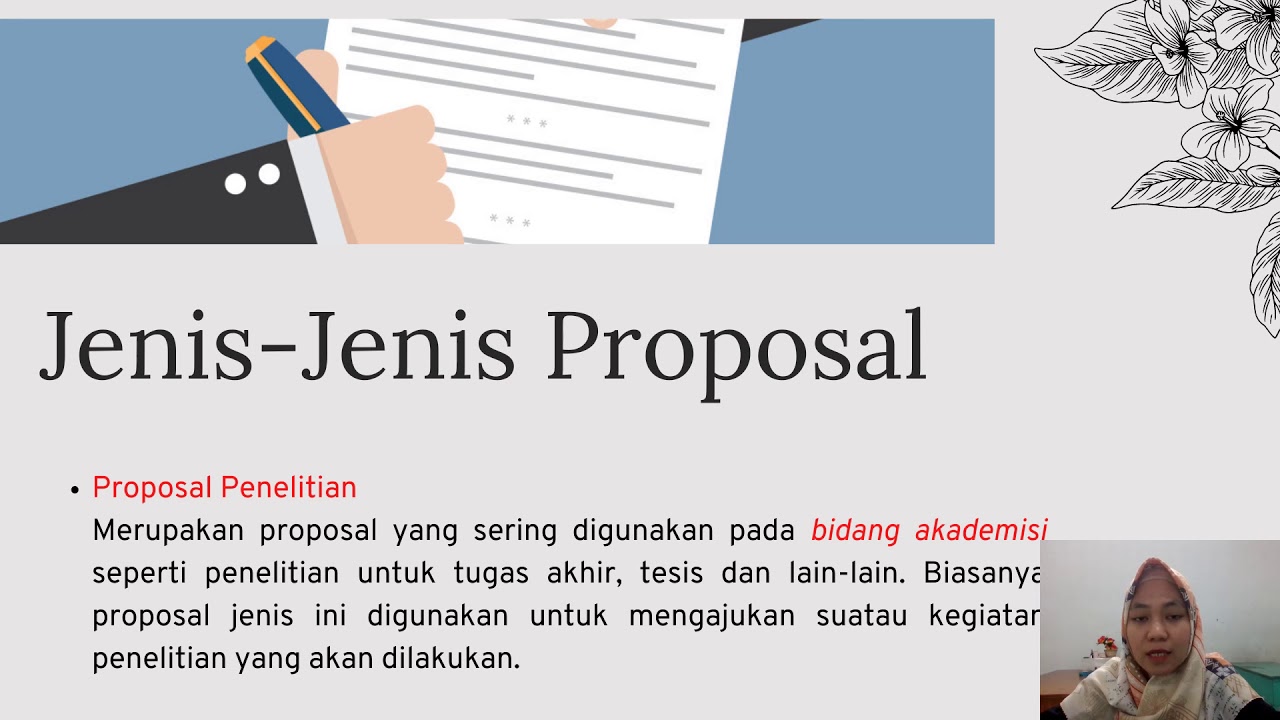 Jenis-Jenis Proposal || Materi Bahasa Indonesia XI SMA/SMK - YouTube