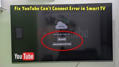 How to fix youtube can