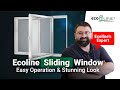 Sliding Window by Ecoline: Easy Operation & Maximum Aesthetics