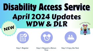 News! Updates to Disney's Disability Access Service Program Policy at Walt Disney World \& Disneyland