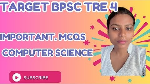 BPSC TRE 4.0 & STET 2025 Computer Science | Most Important MCQs + Abbreviations