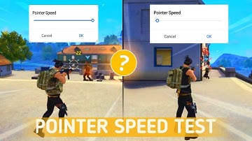 Pointer Speed Test 🔥 Best Pointer Speed For Headshot !!