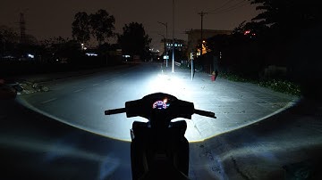 Trọn Bộ Bi Led Wave RSX FI - Test ánh sáng thực tế!