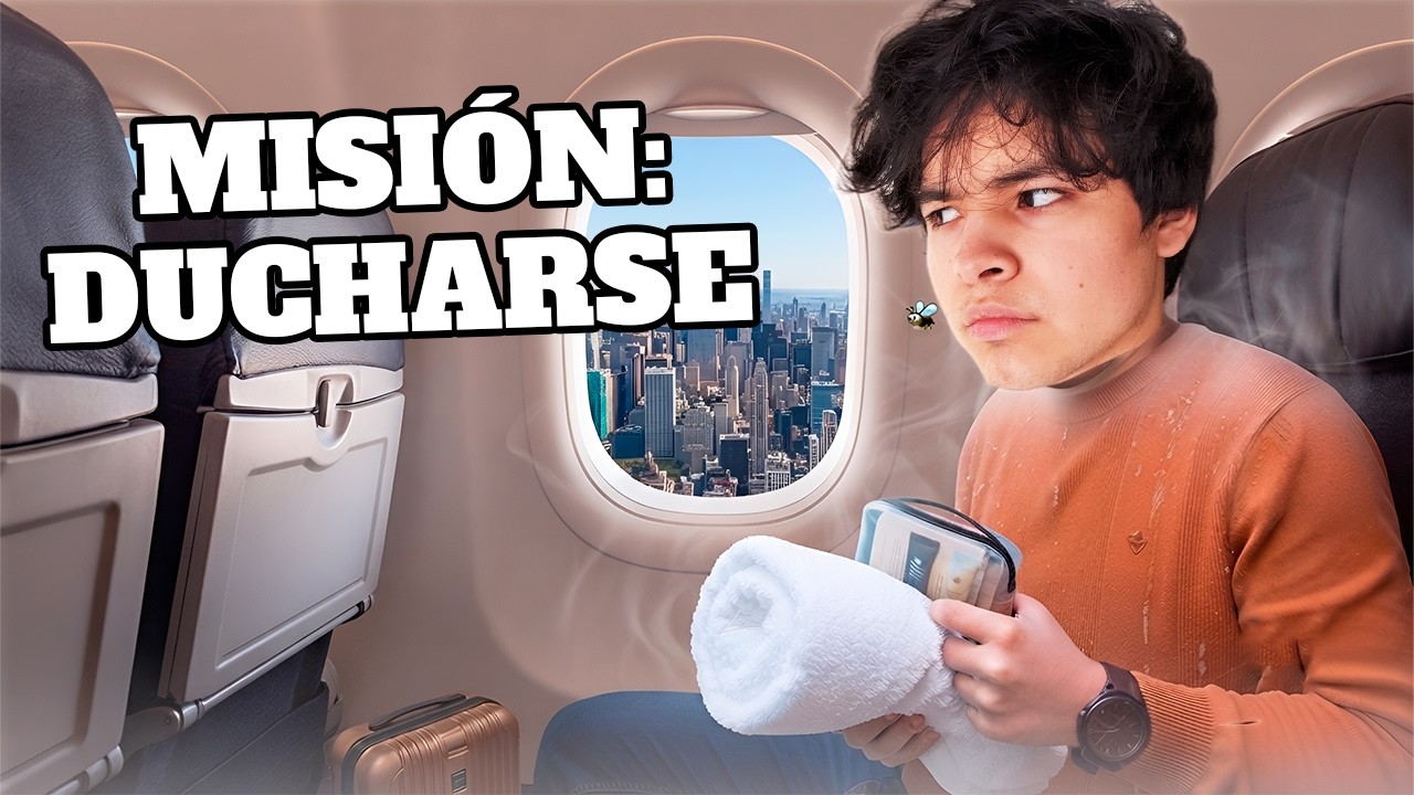 Tomé un Avión Solo para Bañarme