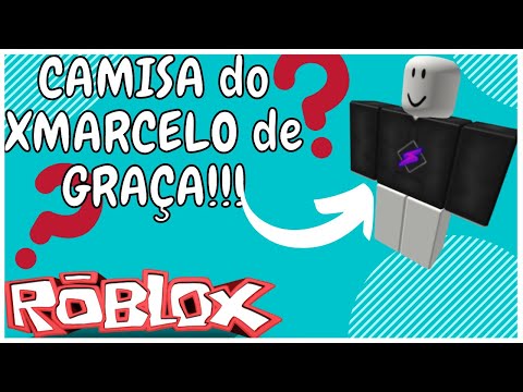 COMO TER a CAMISA do XMARCELO de GRAÇA no ROBLOX!!! 