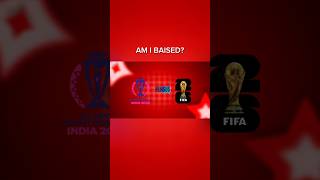 Cricket world cup VS Football world cup #cricket #football