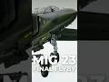 MIG 23 Flogger Final Flyby #short #mig23