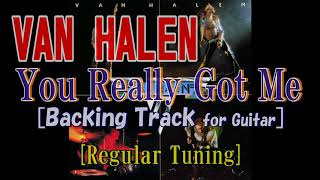 【Backing Track for Guitar】 VAN HALEN - You Really Got Me [Regular Tuning]  【Standard Tuning】