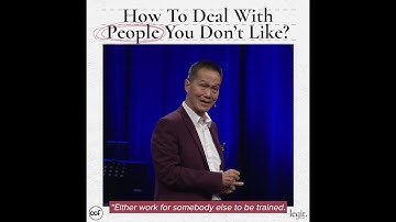 How to Deal With People You Don