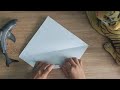 How to make a Paper O Plane - #papercraft #paperplane  #craft #timepassing #kids