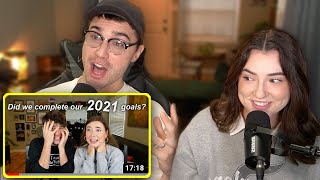 Reacting To Our 2022 New Years Resolutions + Announcement!