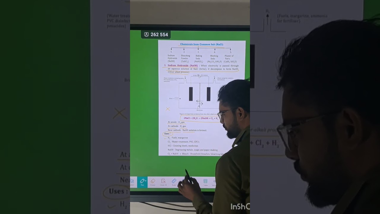 Chemicals from commonsalt 