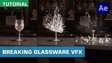 How To Composite Realistic Breaking Glassware | After Effects Tutorial