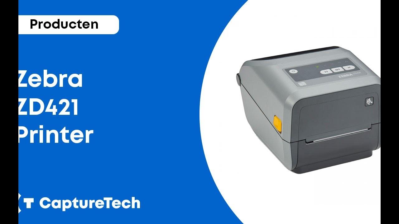 Zebra ZD421 Ribbon Cartridge Printer YouTube