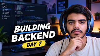 🔴 Day 7 of Building Backend! | Live Coding | FastAPI