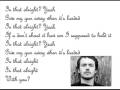 Damien Rice - 9 Crimes (Guitar version) w/ lyrics