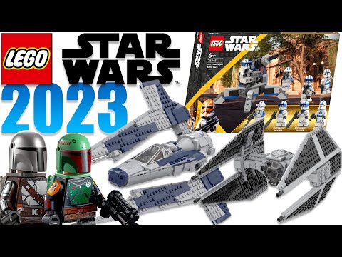 EVERY LEGO STAR WARS 2023 SET (so far) | WARS, MANDALORIAN SEASON 3, ROTJ, & - YouTube