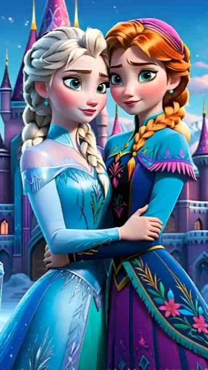 Celebrations 🎉 Frozen Bliss | Elsa and Anna blessed with Baby #frozen #shorts #elsa #anna #trending