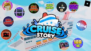 Roblox Cruise Story All Endings & Badges
