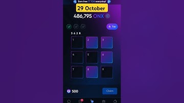 Onus Tap Tap Daily Code 29 October 2024 #onus #airdrop #tap2earn