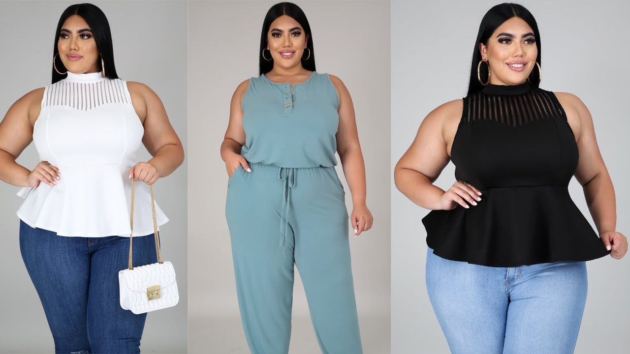 ROPA PARA GORDITAS CON BELLOS PANTALONES BLUSAS MODA PARA - YouTube