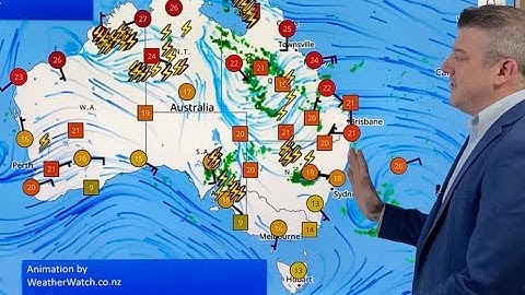 Australia 7 Day: Again more heavy downpours + WA Heat